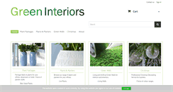 Desktop Screenshot of greeninteriors.co.uk